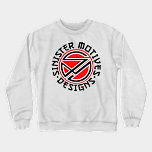 SinisterMotivesDesigns logo japan Crewneck Sweatshirt